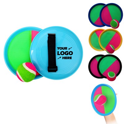 Throw Paddle Toss And Catch Ball Set