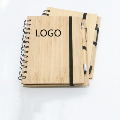 Bamboo Cover Notebook