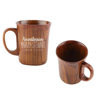 9oz Wooden Coffee Cup