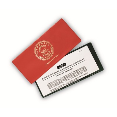 Lottery Ticket/Insurance Card Holder