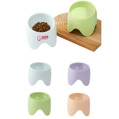 Pet Anti-Tip Neck Bowl