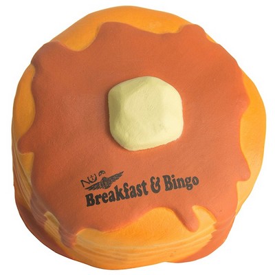 New Foam Pancakes Shaped Stress Ball