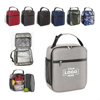 Top Buckle Thermal Lunch Cooler Tote Bag