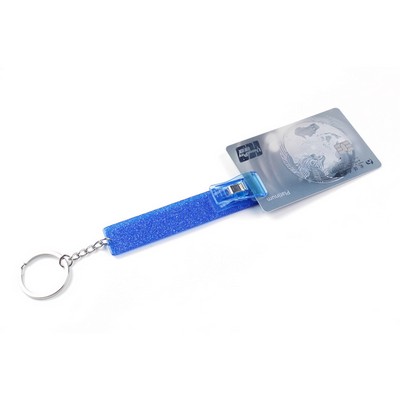 Card Clip Keychain