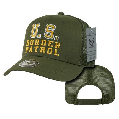 Rapid Dominance US Border Patrol Baseball Cap w/Mesh Back