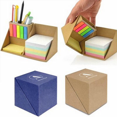 Sticky Notes Organizer Cube