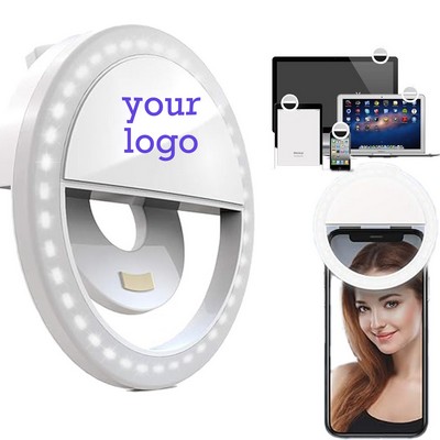 Mini Selfie Light For Cell Phone Clip-On Led Light For Phone