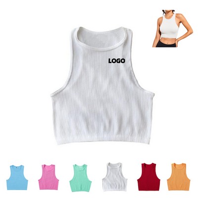 Women Sleeveless Basic Tank Vest