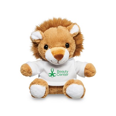 Prime Line 7" Plush Lion With T-Shirt