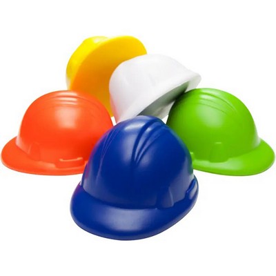 Safety Helmet Shape Stress Ball Reliever