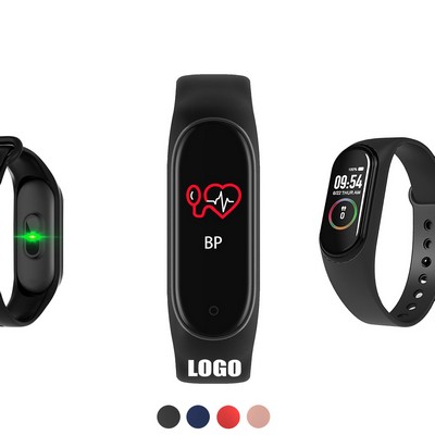 Sports Tracker Smart Watch Fitness Bracelet with Ergonomic Touch Screen