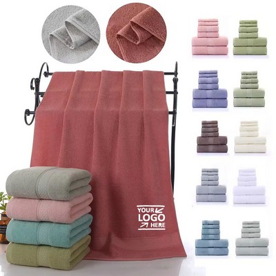 55"x 27.6" Cotton Bathroom Towel