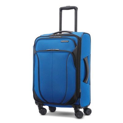 American Tourister 4 Kix 2.0 20" Softside Spinner Classic Blue Luggage