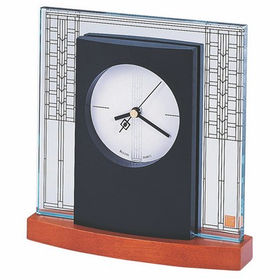 Bulova Clocks Frank Lloyd Wright Collection Glasner House Tabletop Clock