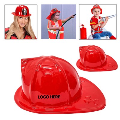 Children's Plastic Firefighter Helmet