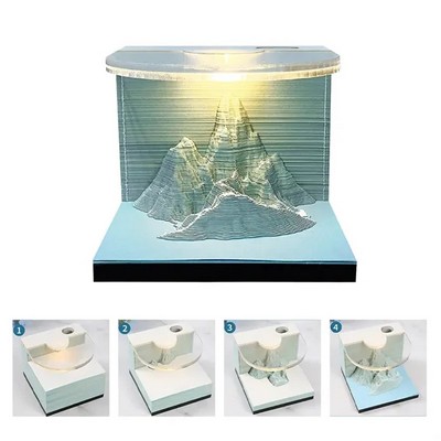 3D LED Illuminated Sticky Notes