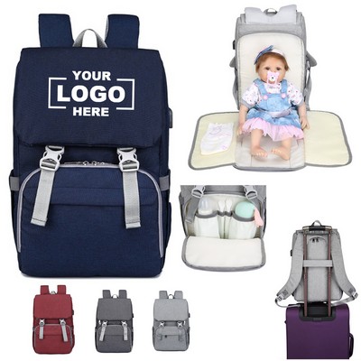 Stylish Travel Diaper Bag Backpack for Maternity and Baby Essentials