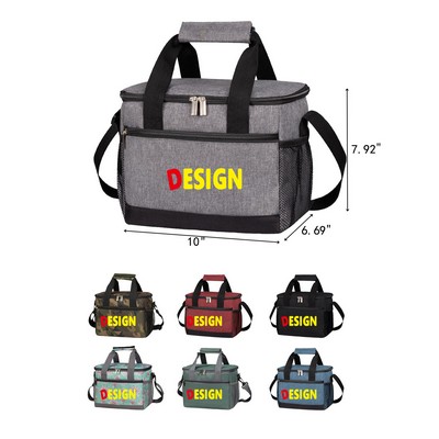 Large Foldable Cooler Bag 8.5L Insulated Lunch Bag Leakproof Lunch Cooler Tote Suitable