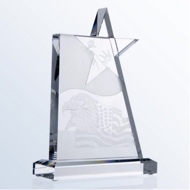 Optical Crystal Waving Star Award.