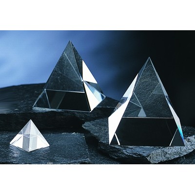 Optical Crystal Pyramid Award (3"x2¾")