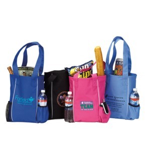 Tote Bag w/2 Bottle Holders