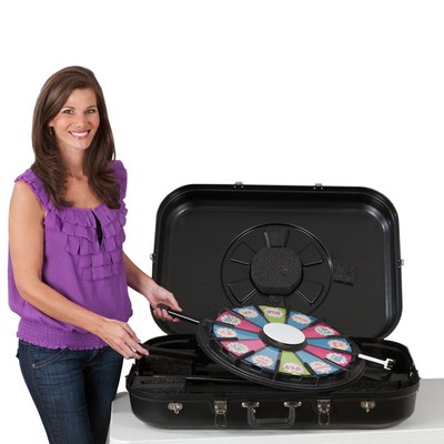 Mini Prize Wheel Travel Case