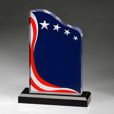 American Spirit Award w/Acrylic Base (8"x5 1/2"x2")