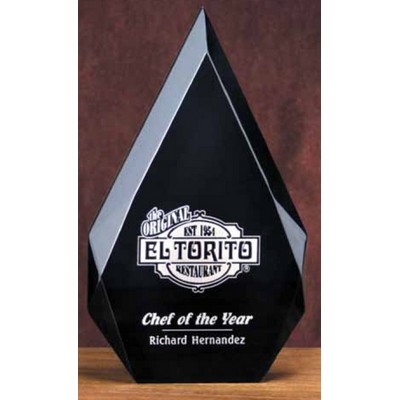 Acrylic Black Diamond Award (5¼"x8 7/8")