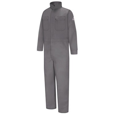 Bulwark™ Men's Deluxe Flame Resistant Coverall - Medium Gray