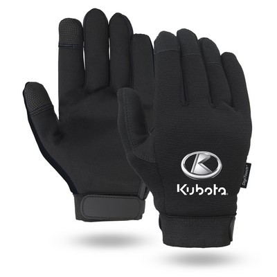 Touchscreen Black Mechanics Gloves