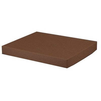 Economy Rigid 2 Piece Chocolate Brown Apparel Box (13¼"x10¼"x2")