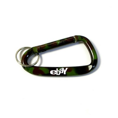 Camouflage Green Carabiner