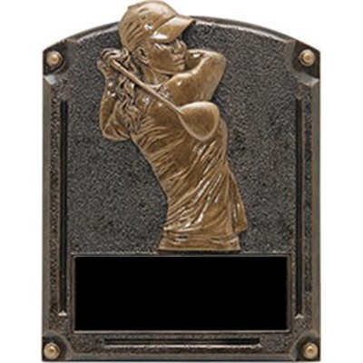 Golf, Female - Legends of Fame Resins - 6-1/2" x 5"