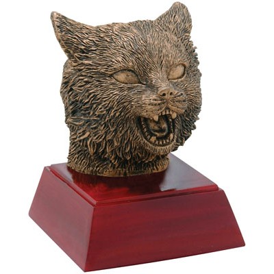 Wildcat Resin Award - 4" Tall