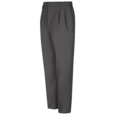 Red Kap™ Men's Touchtex™ Pleated Twill Slack Pants - Charcoal Gray