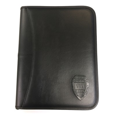 Elite Padfolio Folder with Zipper Closure - New