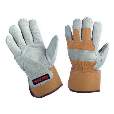 Tough Duck Cow Split Leather Fitters Glove – Palm Lined