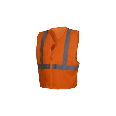 Pyramex Lumen-X Class 2 Polyester Vest - Hi Visibility Orange