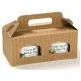 Italian 2 Jar Gift Box Carrier (8 1/4"x3 15/16"x3 1/2")