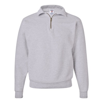 Jerzees® Super Sweats NuBlend® Quarter-Zip Cadet Collar Sweatshirt