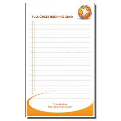 Full-Color Notepads - 50 Sheets (8 1/2" x 14")