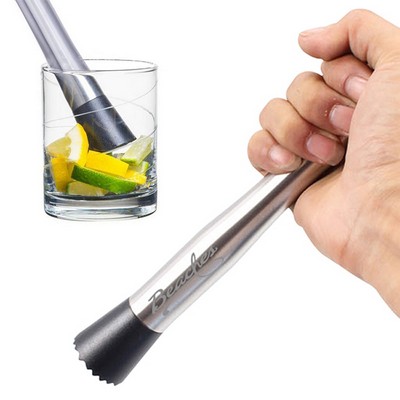 Stainless Steel Cocktail Drink Muddler Bar