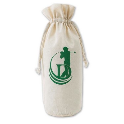 Weedy 100% Natural Cotton Wine Bag