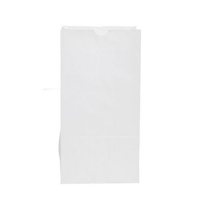 8# White Kraft Paper SOS/Popcorn Bag (6.25"x3.8125"x12.5")