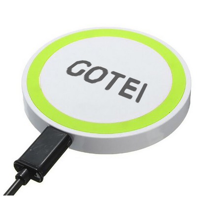 5W Round QI Fast Wireless Charger