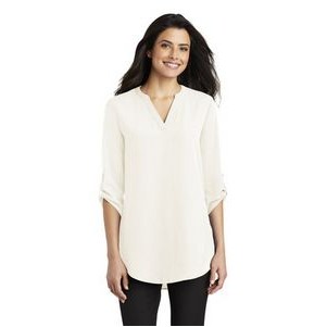 Ladies Port Authority® ¾-Sleeve Tunic Blouse