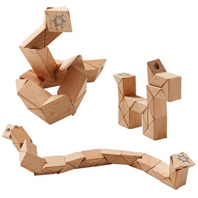 Wooden Snake Puzzle