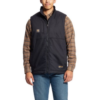 Ariat® Men's Black Rebar® Duracanvas™ Vest