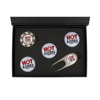 Scotsman's Premium Gift Box with Metal Poker Chip Medallion