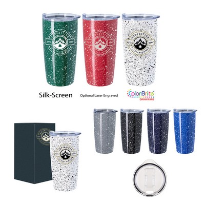 20 Oz. Speckled Himalayan Tumbler W/Custom Window Box